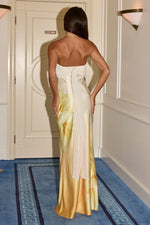 Load image into Gallery viewer, Kadie Off Shoulder Maxi Dress - Yasmin Yellow
