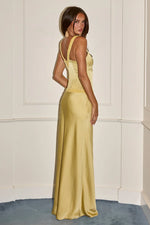 Load image into Gallery viewer, Kova V Neck Maxi Dress - Honey

