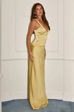 Load image into Gallery viewer, Kova V Neck Maxi Dress - Honey
