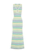 Load image into Gallery viewer, Andrea Maxi Dress - Green Multi
