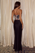 Load image into Gallery viewer, Makena Strapless Sequin Maxi Dress - Harlow Black
