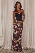Load image into Gallery viewer, Jacinta Bustier Cut Out Maxi Dress - Harlow Black
