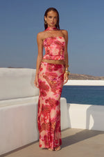 Load image into Gallery viewer, Verity Reverse Halter Neck Top - Moana Pink
