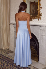 Load image into Gallery viewer, Odina Square Neck Maxi Dress - Sky Blue
