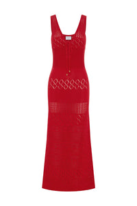 Sonoma Maxi Dress - Red