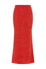 Load image into Gallery viewer, Aphrodite Maxi Skirt - Red
