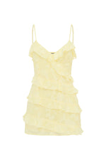 Load image into Gallery viewer, Aisha Mini Dress - Lemon
