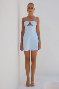 Cherish Mini Dress - Sky Blue