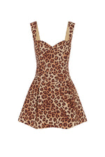 Load image into Gallery viewer, Bethani Mini Dress - Leopard
