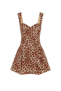 Bethani Mini Dress - Leopard