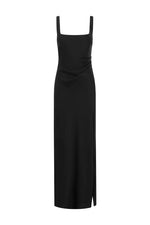Load image into Gallery viewer, Esme High Split Maxi Dress - Noir

