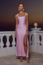 Load image into Gallery viewer, Esme High Split Maxi Dress - Petal
