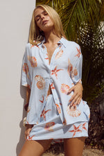 Load image into Gallery viewer, Adelyn Shirt - Blue Seashell
