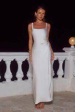 Load image into Gallery viewer, Esme High Split Maxi Dress - Pearl
