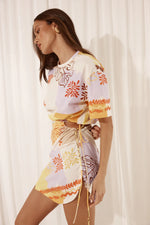 Load image into Gallery viewer, Brizzie Mini Dress - Palama Print
