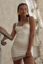 Load image into Gallery viewer, Claudelle Mini Dress - Ivory
