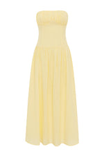 Load image into Gallery viewer, Poppy Midi Dress - Lemon
