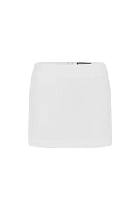 Lua Mini Skirt - White