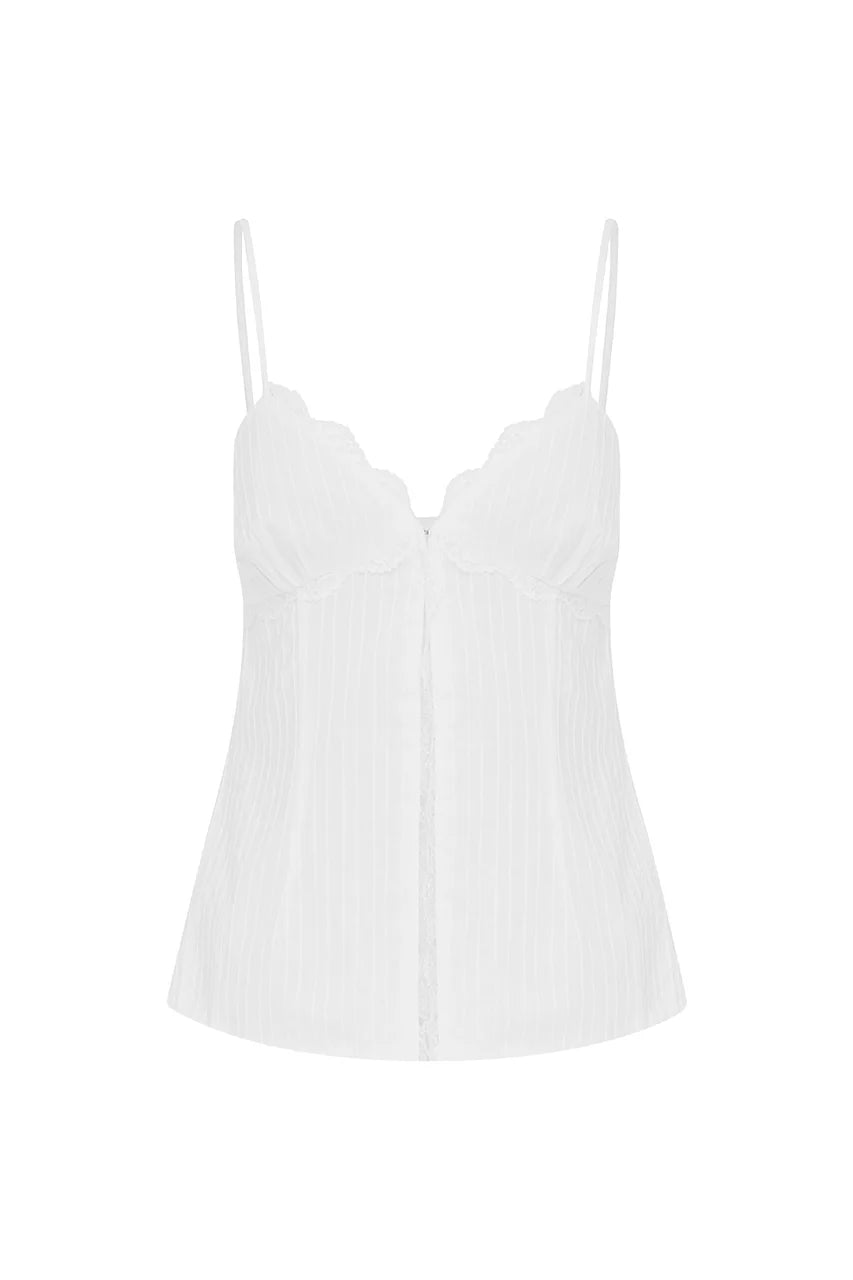 Lua Top - White