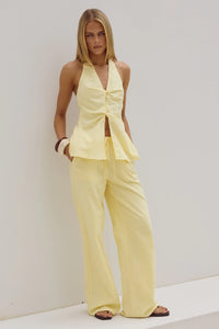 Poppy Pants - Lemon