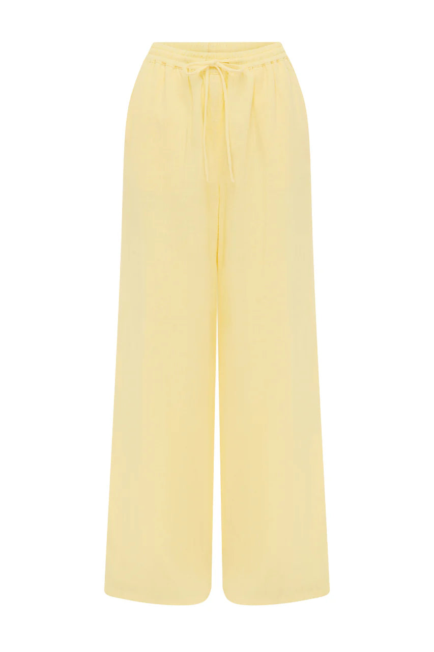 Poppy Pants - Lemon