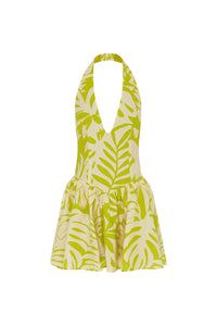 Bydie Mini Dress - Matelo Lime