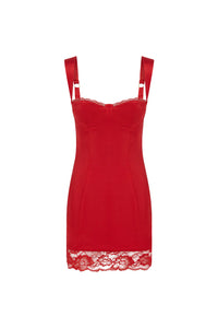 Claudelle Mini Dress - Red