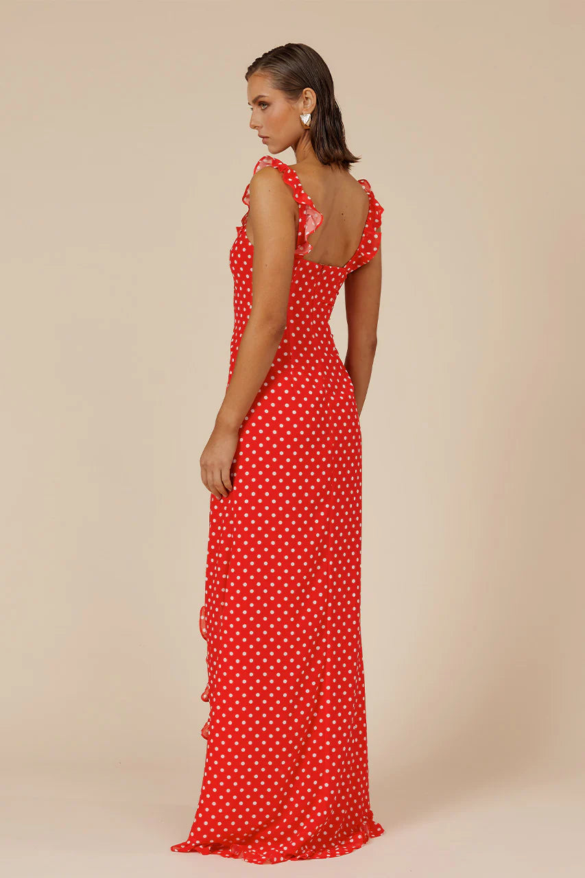 Evey Maxi Dress - Red