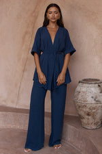Load image into Gallery viewer, Zoe Pant - Navy
