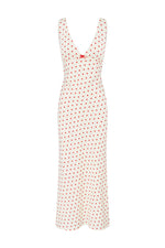 Load image into Gallery viewer, Livi Midi Dress - White/Red
