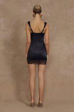 Load image into Gallery viewer, Claudelle Mini Dress - Black
