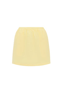 Limoni Mini Skirt - Lemon