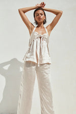 Load image into Gallery viewer, Kalli Top &amp; Pants - Cream
