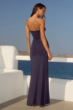 Load image into Gallery viewer, Kleo Strapless Maxi Dress - Navy
