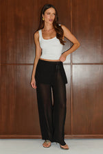 Load image into Gallery viewer, Cara Scoop Neck Tank - White
