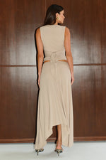 Load image into Gallery viewer, Lune V-Neck Top - Stone
