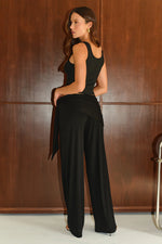 Load image into Gallery viewer, Cara Scoop Neck Tank - Black
