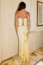 Load image into Gallery viewer, Wynnie Low Waist Maxi Skirt - Yasmin Yellow
