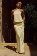 Load image into Gallery viewer, Liliette Halter Maxi Dress - Butter
