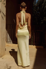 Load image into Gallery viewer, Liliette Halter Maxi Dress - Butter
