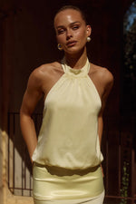 Load image into Gallery viewer, Liliette Halter Maxi Dress - Butter

