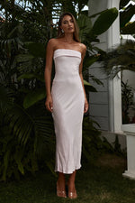 Load image into Gallery viewer, Perez Long Midi Dress - Light Pink
