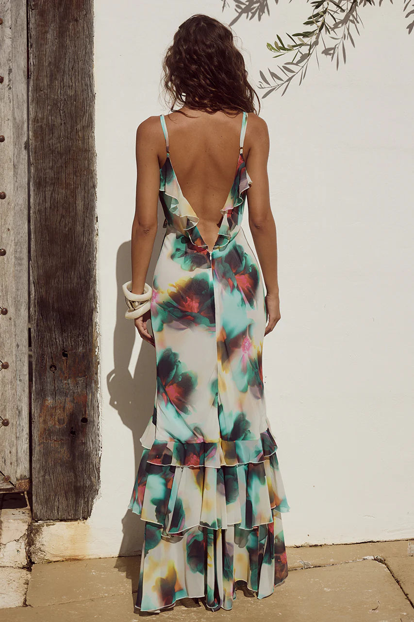 Namari Maxi Dress - Camilla Print