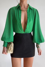 Load image into Gallery viewer, Fleetwood Blouse - Green
