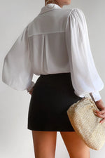 Load image into Gallery viewer, Fleetwood Blouse - Blanco
