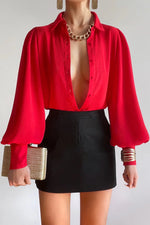 Load image into Gallery viewer, Fleetwood Blouse - Red
