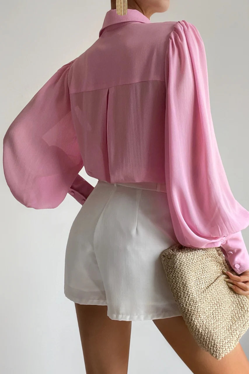 Fleetwood Blouse - Light Pink