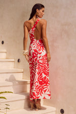 Load image into Gallery viewer, Matelo Midi Dress - Matelo Red

