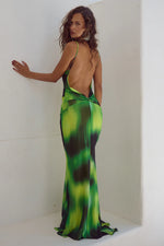 Load image into Gallery viewer, Marlini Maxi Dress - Lotus Print
