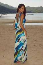 Load image into Gallery viewer, Tiana Maxi Dress - Mirage Print
